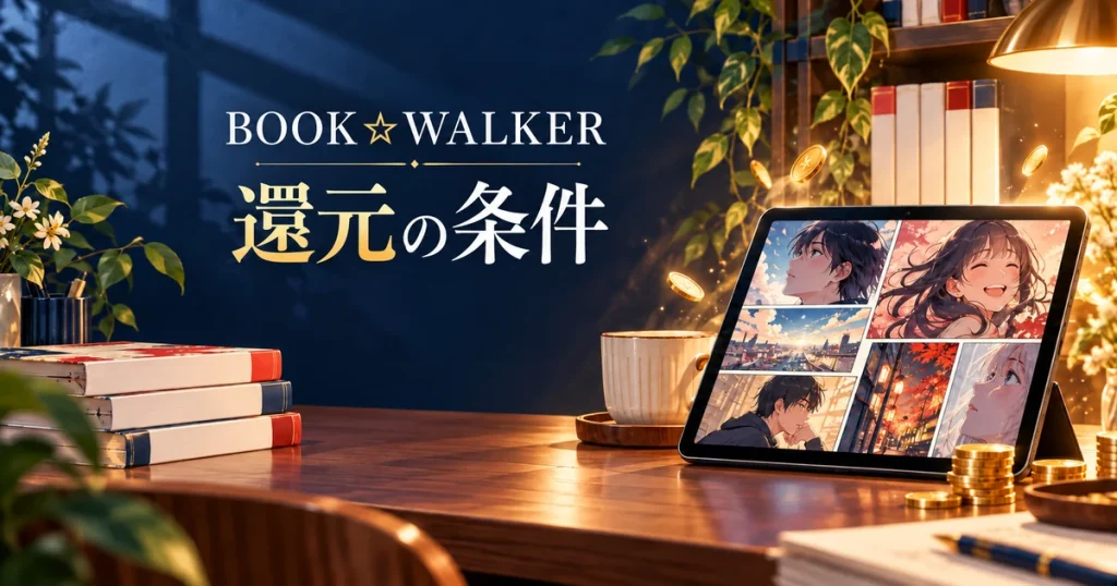 ニコカド祭り2026はBOOK☆WALKERでいくら還元？初回購入と6週条件